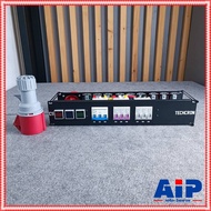 TECHCRON C9 / B9 ชุดโหลดไฟ 3เฟส ปลั๊กเต้าคู่ ชุดโหลดแบบ 3 เฟส ขนาด 2 U C9 B9 C9-B9 ปลั๊กโหลด3เฟส พร้