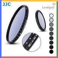 JJC Fader ND Variable Neutral Density Lens Filter ND2-ND400 49mm 52mm 55mm 58mm 62mm 67mm 72mm 82mm 