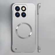 Cho Xiaomi 15 Pro vỏ điện thoại Cho Xiaomi Mi 15 15Pro Xiaomi15 Kim Loại Không Khung Ống Kính Từ Tín