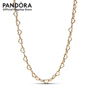 Pandora Heart 14k gold-plated necklace