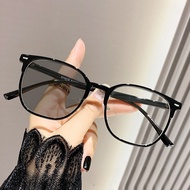 (-0~-400) Photochromic Myopia glasses, fashionable glasses frame, male and female photosensitive col