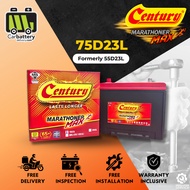 Installation Provided Century Marathoner Max 75D23L Car Battery Bateri Kereta Proton Exora Preve Toy