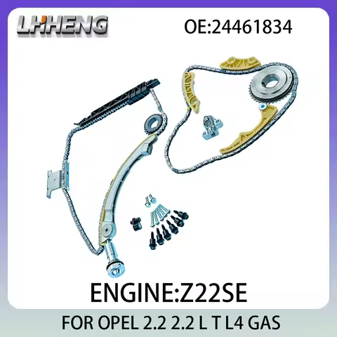 Engine timing chain kit For OPEL ASTRA SPEEDSTER VECTRA 24461834 12577385 5636400 KCK0400 Z22SE 2.2L