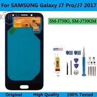 Lcd For Samsung Galaxy J7 Pro Galaxy J7 2017 Display Touch Screen Digitizer Panel Assembly Screen For SM-J730G J730GM