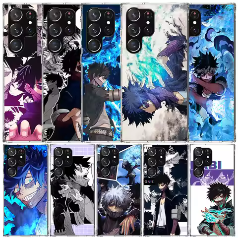 My Hero Dabi Bnha Phone Case For Samsung Galaxy S24 S25 Edge S26 Ultra S22 S23 Plus S21 + S20 FE Sof