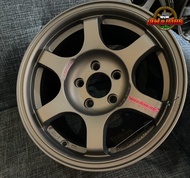 TE37 BW50 ล้อแม็กซ์งานไทย มือ1 ขอบ15 กว้าง8 5รู114.3 แยกคู่หน้าได้ ราคาต่อวง