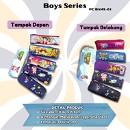 TCW Pencil case tepak boy case Super Hero Series Astronout Mario Bros One Piece