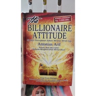 Book (used) billionaire attitude "90 days of success speed through mind-logy - antonius arif