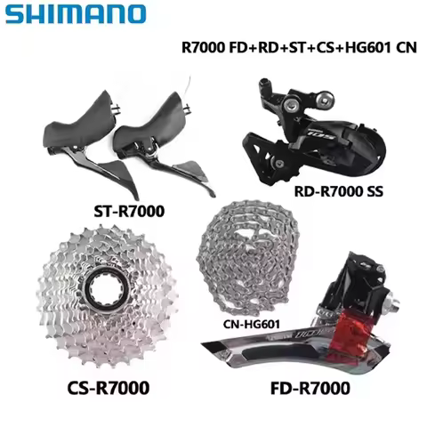 Shimano 105 Ultegra R7000 R8000 Groupset 2x11s Road Bike Bicycle Set CS 12-25T/11-28T/11-30T/11-32T/