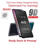 oppo F15 F11  F11 Pro  F9 F7 F5 R9s 9H Full Matte AG Full Glue Full Screen Cover Gaming Tempered Glass