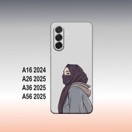 Softcase samsung A16 / A26 / A36 / A56 / A76 _Black Flexible Silicone Phone Cover Case