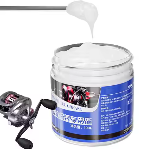 100g Fishing Reel Maintenance Oil and Grease Bearing Lubricant Gear, Protective Grease Casting Spini