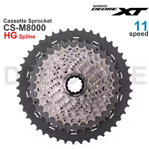 SHIMANO DEORE XT M8000 11Speed Cassette Sprocket CS-M8000 11-40T/42T/46T Original parts