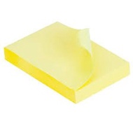 Board of 3 yellow delivery paper, size 7,6x10 cm (3x4 inches)