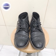 SEPATU PRIA Boots Kulit Second