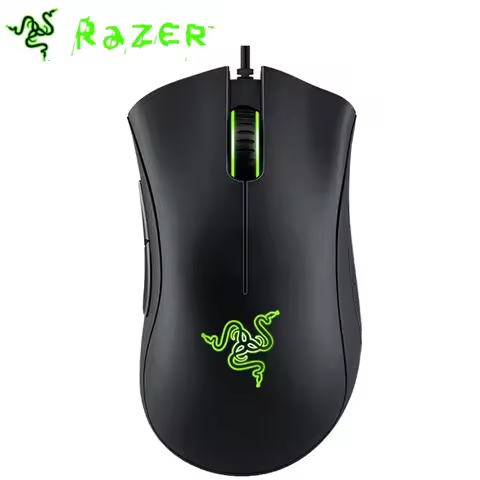 Original Razer DeathAdder Essential Wired Gaming Mouse Mice 6400DPI Optical Sensor 5 Independently B