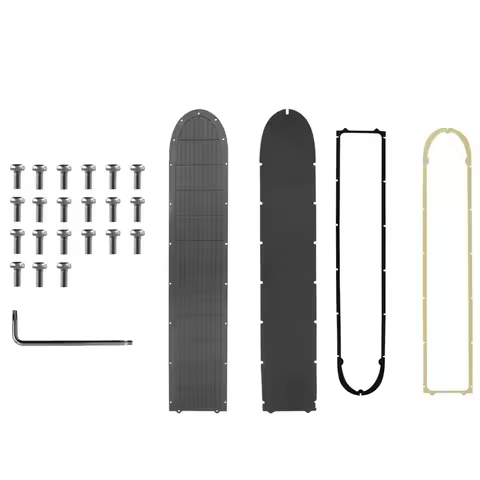 For Xiaomi M365/Pro Electric Scooter Battery Compartment Bottom Protection Cover 17/21PC Screws Wate