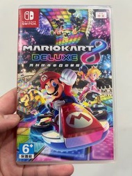 任天堂 Nintendo Switch 瑪利歐賽車 8 豪華版 中文 遊戲 二手 中古 台東