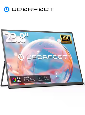 UPERFECT UColor T3 UHD 23.8" 4K PC Monitor HDR Computer Display With LS Stand VESA USB C For Laptop