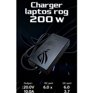 Asus ROG Laptop Charger Adapter output: 20.0V 10.0A (200W) DC Port 6.0 x 3.7mm