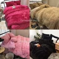 Fluffy bedsheet set 4pcs / 3pcs