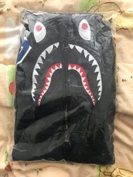 Bape鯊魚迷彩黑外套 (M size) bape shark hoodie jacket 正版 絕版