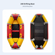 Drifting Boat Inflatable Kayak Reinforced Hard Bottom Multi-Chamber Water Activities Fishing