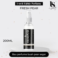 ISWIT FABRIC PERFUME SPRAY ANTI BACTERIAL  FABRIC PERFUME PEWANGI FABRIC 200ML