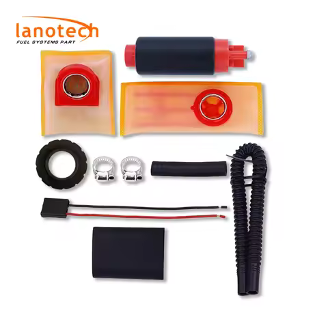 High Performance GSS340 Fuel Pump 340LPH High Flow and High Pressure Carbon Commutator for E85 Ethan