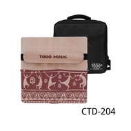 TODO 3-in-1 Travel Cajon Drum with Dancing Figure