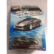 Hotwheels Speed Machines Ferrari 599xx Zamac , Red and Yellow