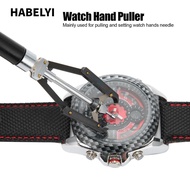 HABELYI Watch Hand Remover, Alloy Material Black Color Watch Hand Puller, Professional Small Size Ha