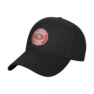 NFL San Francisco 49ers Plain Baseball Cap - Adjustable Hat for Men and Women, Perfect for Casual We