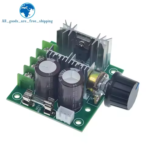 DC 12-40V 12V-40V 10A PWM Motor Speed Control Switch Controller Volt Regulator Dimmer