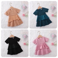 【READY STOCK】Baju Kurung Cotton | Baju Melayu | Baju Raya | Budak Perempuan (6months~18months)