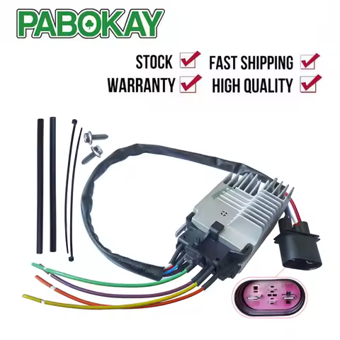 Radiator Cooling Fan Control Unit Module For Audi A4 Quattro 02-09 8E0959501AG 8E0959501R 8E0959501D