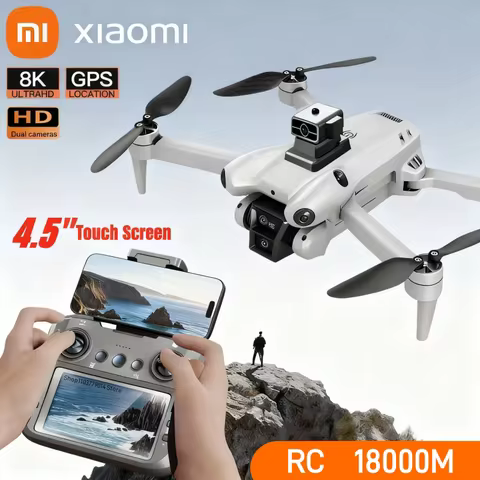 Xiaomi S101 Drone 8K Dual Camera Professinal 5G WiFi 120° Wide-angle ESC UAV With screen Obstacle Av