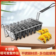 Mexican V-shaped Taco Skin Eight-compartment Fried Basket Creative Tableware Taco Holder Taco Holder