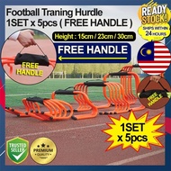 Agility Hurdle Set Football Training Hurdle (1SET x 5pcs)