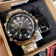 นาฬิกาแบรนด์ DZINER พร้อมกล่องแบรนด์และสายหนังเปลี่ยน งานแท้ 100%