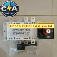Change Over Switch/COS manual/Ohm Switch 4P 63A FORT GGLZ-63/4 Manual transfer switch (Change Over S