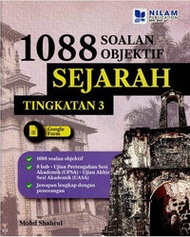 1088 Soalan Objektif Sejarah Tg 3 2024
