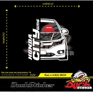 HONDA CITY GM6 FRONT STICKER 1PCS #honda #city #gm6 #cuttingsticker