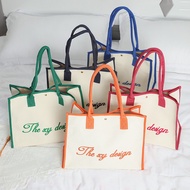 Cute Colored Canvas Tote Bag Basic Canvas Tote Bag Landscape/ Premium Thick Canvas Tote Bag Cute Uni