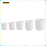 [tdraoylp] Crucibles Melting Casting Refining Aluminum Corundum Crucible 20ml -150ml