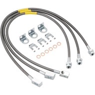 89715 Stainless Brake Lines, Front & Rear Extended Brake Lines (89702 & 89703) for 4"-6" Lift, Compa