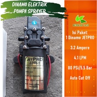 Dinamo Elektrik Sprayer Jetpro 80 Psi