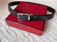 BALLY 巴利 雙面用牛皮腰帶 3.4cm 男款皮帶 順豐包郵 禮物首選