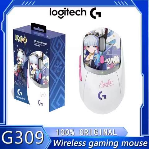 Logitech G309 LIGHTSPEED Wireless Gaming Mouse Kamisato Ayaka Special Edition - Bluetooth Compatible