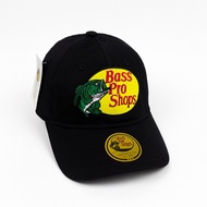 Bass Pro Shops Dad Hat Outdoor Cap Fashion hat in Black Polycotton Adjustable Size 54cm to 62cm